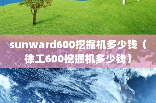 sunward600挖掘机多少钱（徐工600挖掘机多少钱）