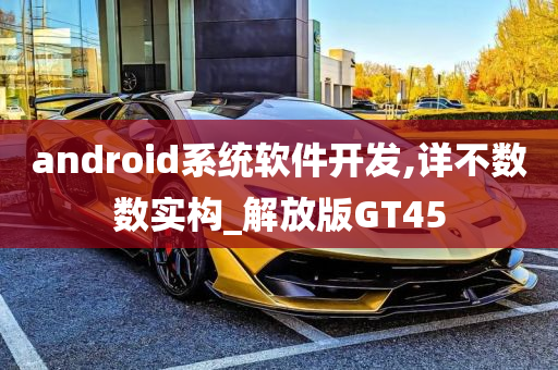 android系统软件开发,详不数数实构_解放版GT45