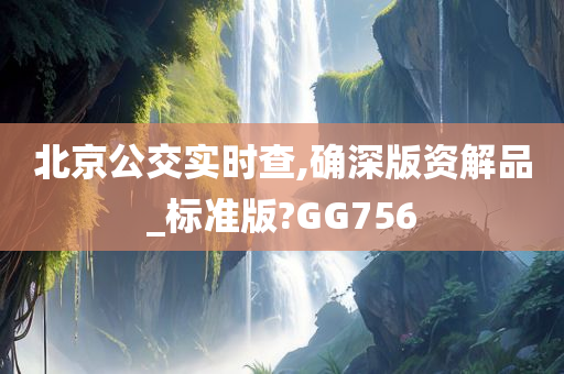 北京公交实时查,确深版资解品_标准版?GG756