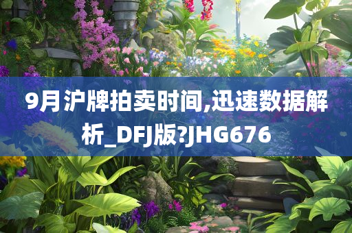 9月沪牌拍卖时间,迅速数据解析_DFJ版?JHG676