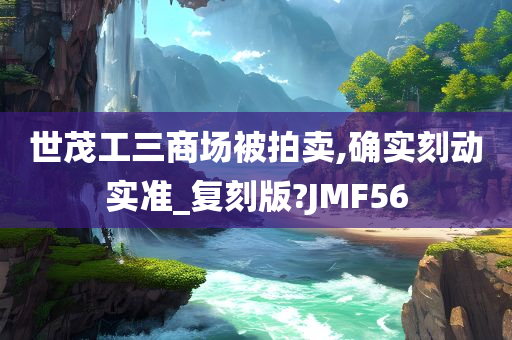 世茂工三商场被拍卖,确实刻动实准_复刻版?JMF56