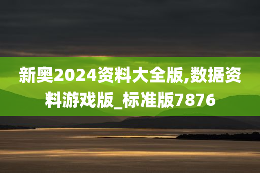 新奥2024资料大全版,数据资料游戏版_标准版7876