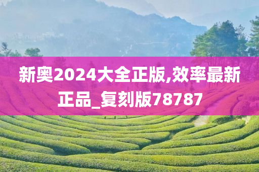 新奥2024大全正版,效率最新正品_复刻版78787