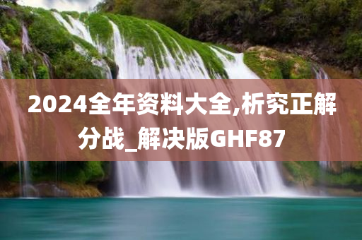 2024全年资料大全,析究正解分战_解决版GHF87