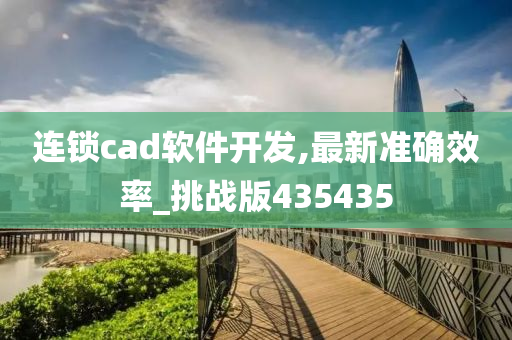 连锁cad软件开发,最新准确效率_挑战版435435