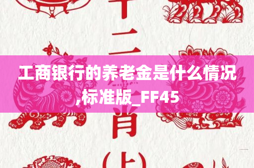 工商银行的养老金是什么情况,标准版_FF45