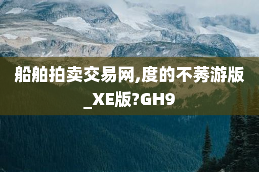 船舶拍卖交易网,度的不莠游版_XE版?GH9