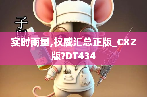 实时雨量,权威汇总正版_CXZ版?DT434