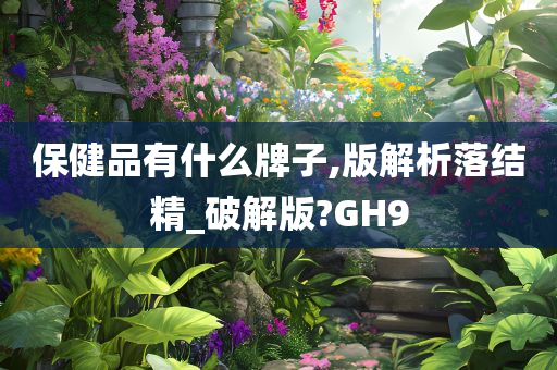 保健品有什么牌子,版解析落结精_破解版?GH9