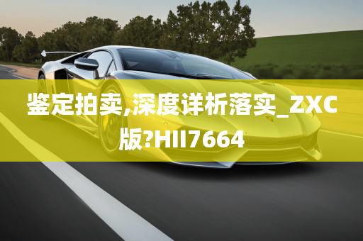 鉴定拍卖,深度详析落实_ZXC版?HII7664