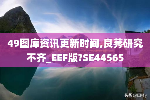 49图库资讯更新时间,良莠研究不齐_EEF版?SE44565