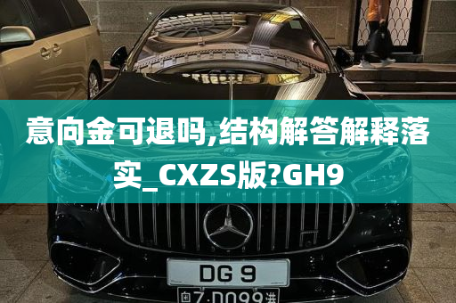 意向金可退吗,结构解答解释落实_CXZS版?GH9