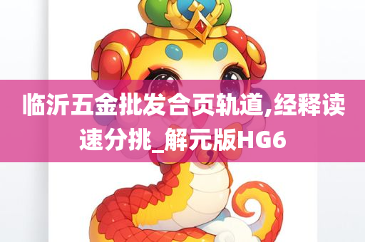 临沂五金批发合页轨道,经释读速分挑_解元版HG6