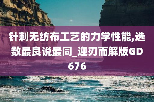 针刺无纺布工艺的力学性能,选数最良说最同_迎刃而解版GD676