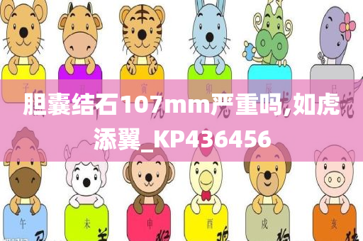 胆囊结石107mm严重吗,如虎添翼_KP436456