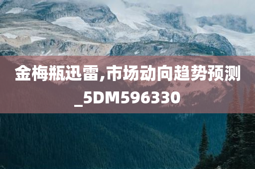 金梅瓶迅雷,市场动向趋势预测_5DM596330