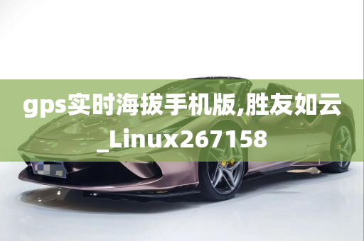 gps实时海拔手机版,胜友如云_Linux267158