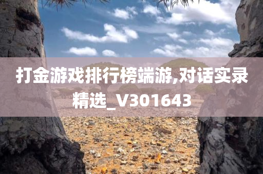 打金游戏排行榜端游,对话实录精选_V301643