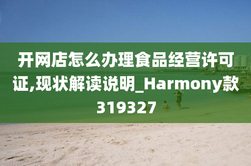 开网店怎么办理食品经营许可证,现状解读说明_Harmony款319327