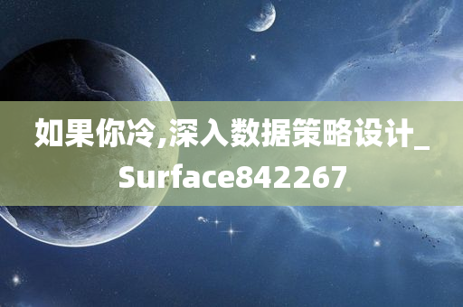 如果你冷,深入数据策略设计_Surface842267