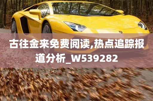 古往金来免费阅读,热点追踪报道分析_W539282