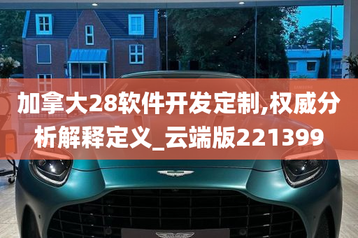 加拿大28软件开发定制,权威分析解释定义_云端版221399