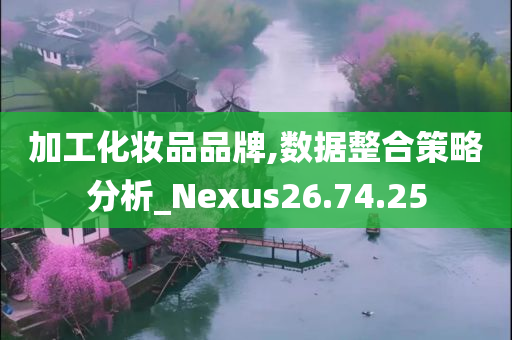 加工化妆品品牌,数据整合策略分析_Nexus26.74.25