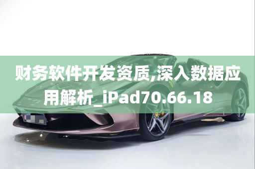 财务软件开发资质,深入数据应用解析_iPad70.66.18