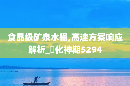 食品级矿泉水桶,高速方案响应解析_‌化神期5294