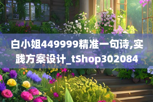 白小姐449999精准一句诗,实践方案设计_tShop302084