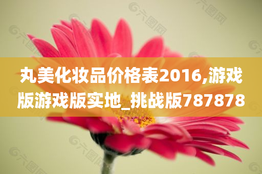 丸美化妆品价格表2016,游戏版游戏版实地_挑战版787878