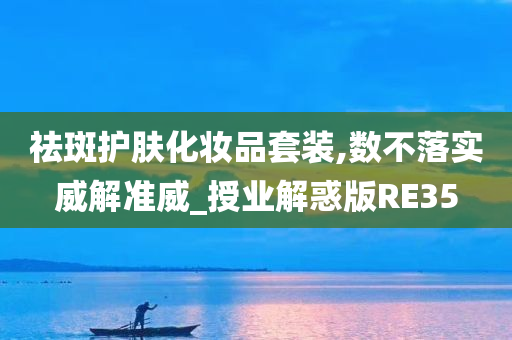 祛斑护肤化妆品套装,数不落实威解准威_授业解惑版RE35