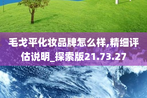 毛戈平化妆品牌怎么样,精细评估说明_探索版21.73.27