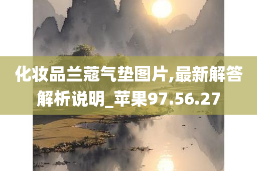 化妆品兰蔻气垫图片,最新解答解析说明_苹果97.56.27