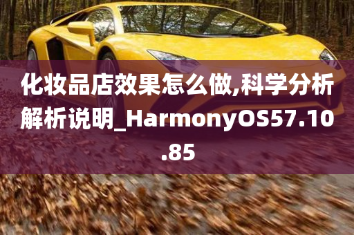 化妆品店效果怎么做,科学分析解析说明_HarmonyOS57.10.85