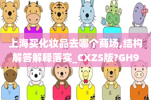 上海买化妆品去哪个商场,结构解答解释落实_CXZS版?GH9