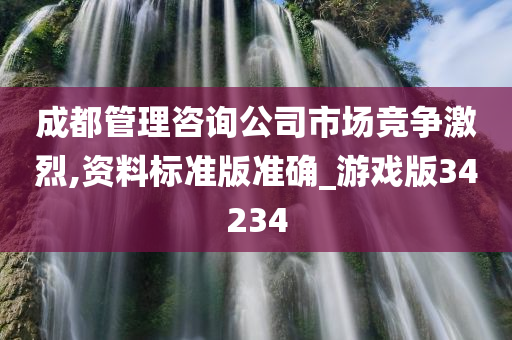 成都管理咨询公司市场竞争激烈,资料标准版准确_游戏版34234