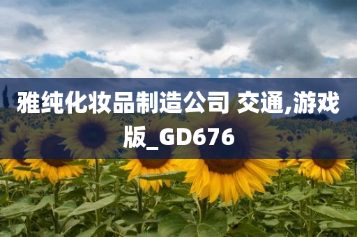 雅纯化妆品制造公司 交通,游戏版_GD676